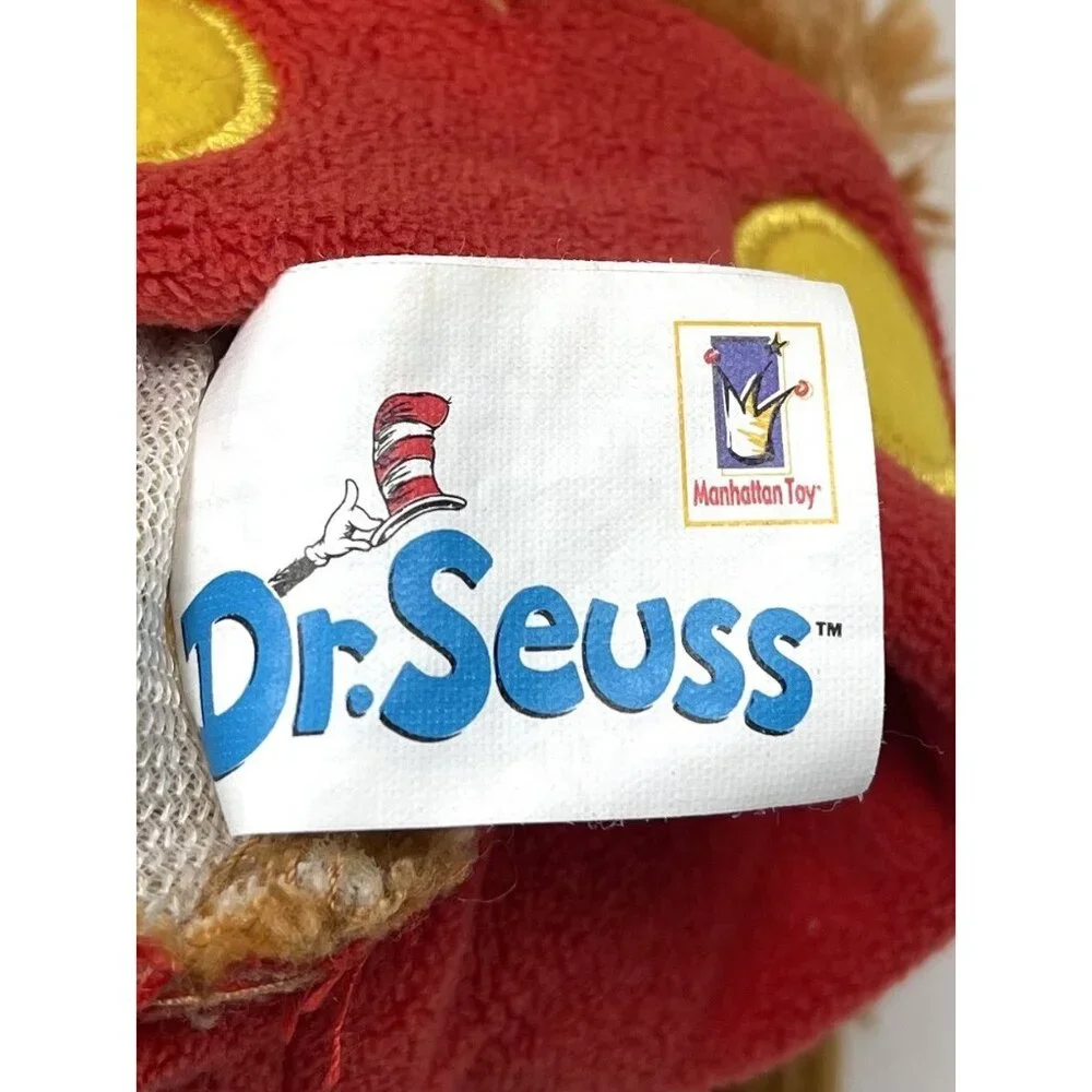 VTG 2001 Manhattan Toy Dr. Seuss Grinch That Stole Christmas Dog MAX Hand Puppet